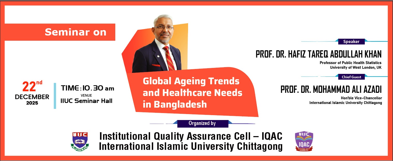 Seminar on Global Ageing Trends and Healthcare Needs in Bangladesh