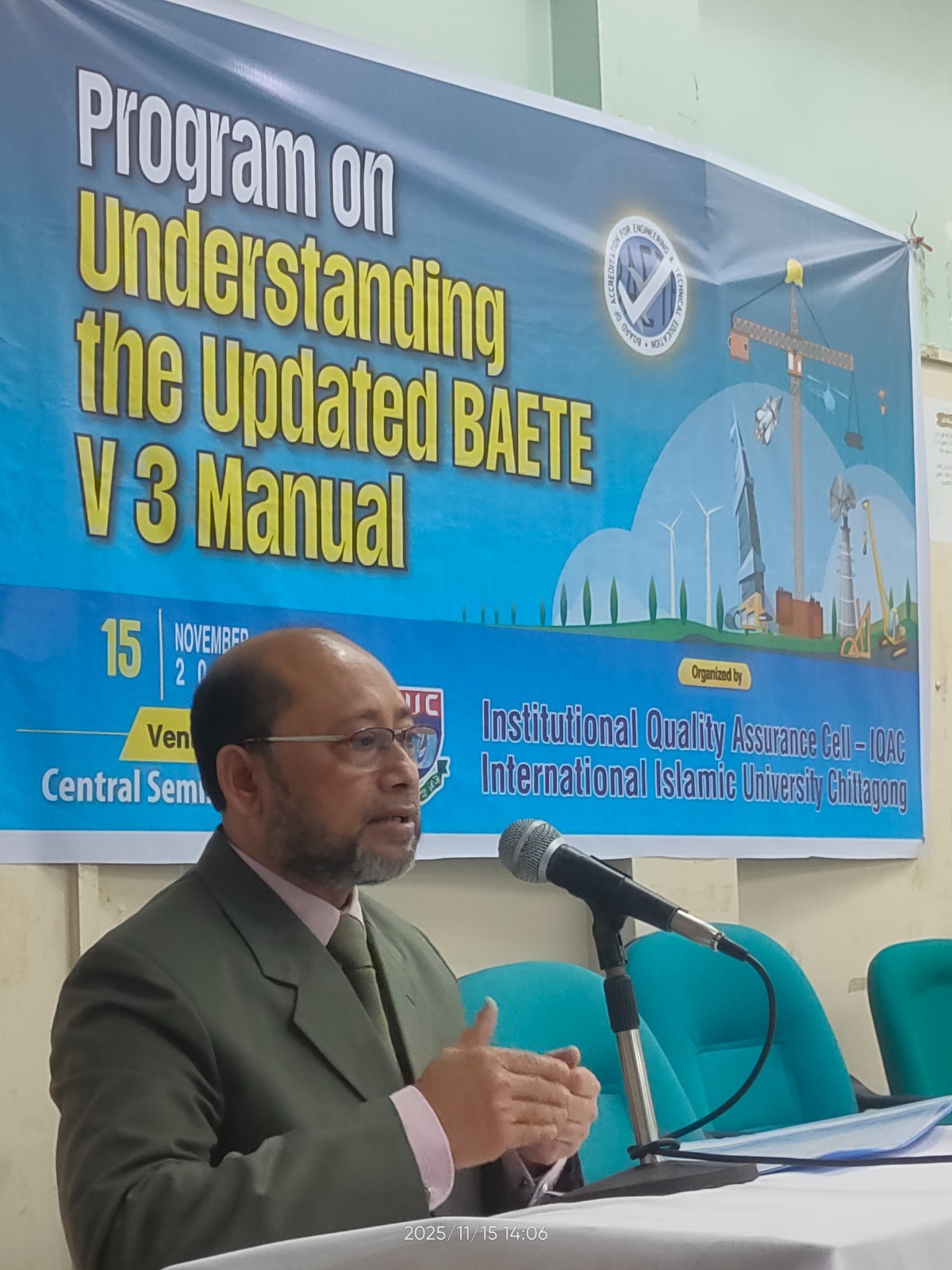 Workshop on Understanding the BAETE Version-3 Manual - 15 Nov 2025